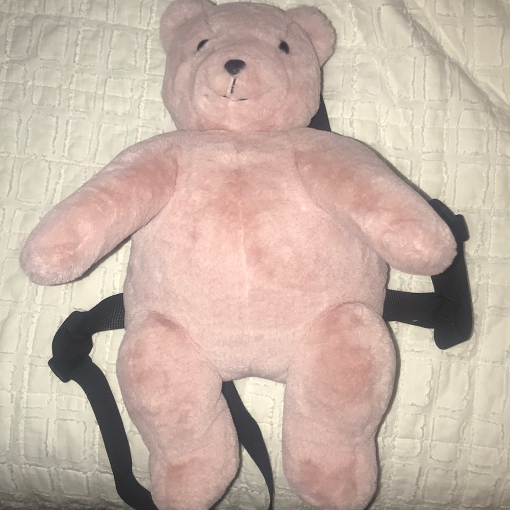 NWOT Rare! Top Shop teddy bear backpack